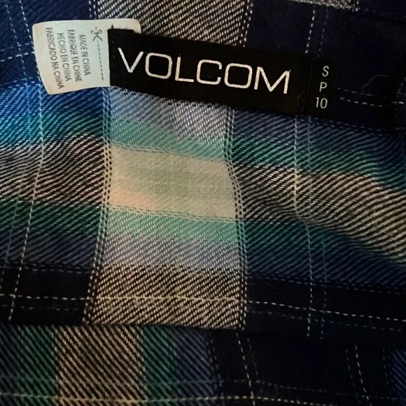 Volcom Flannel Shirt Size S - Picture 7 of 7